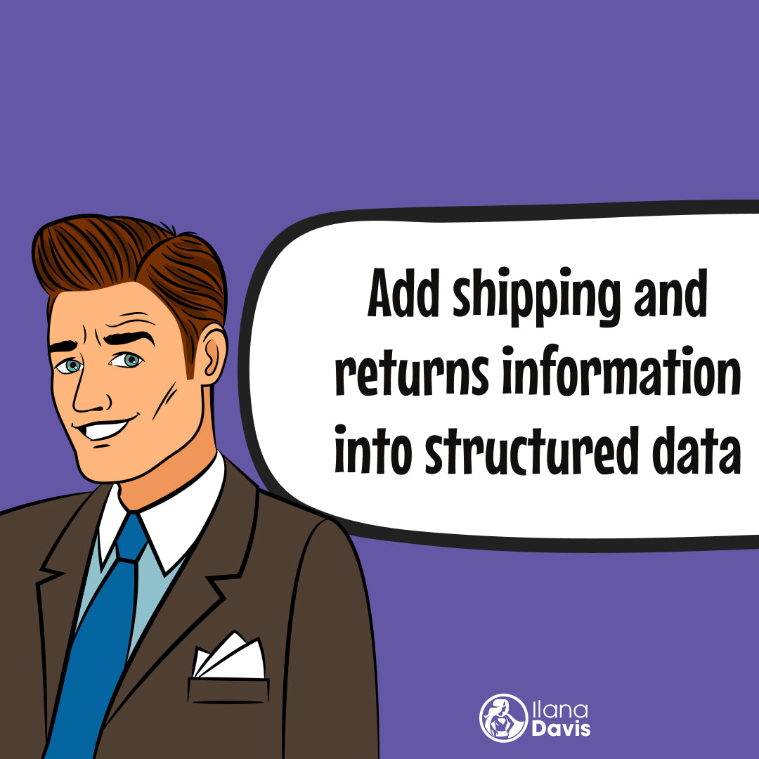 Add shipping and returns information into structured data
